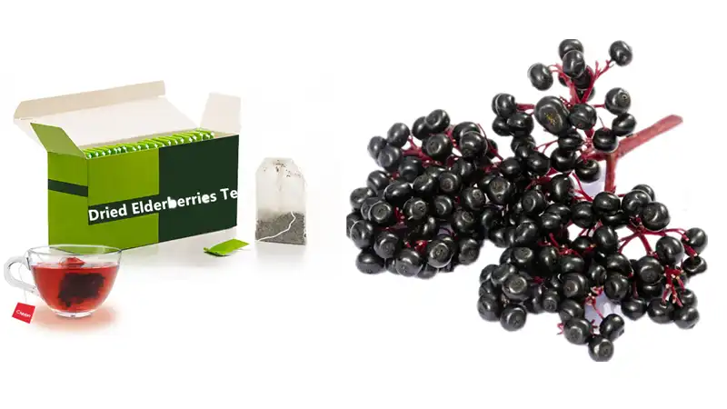 Dried Elderberries Tea Dried Elderberries Tea