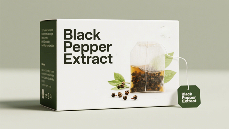 Black Pepper Powder Tea