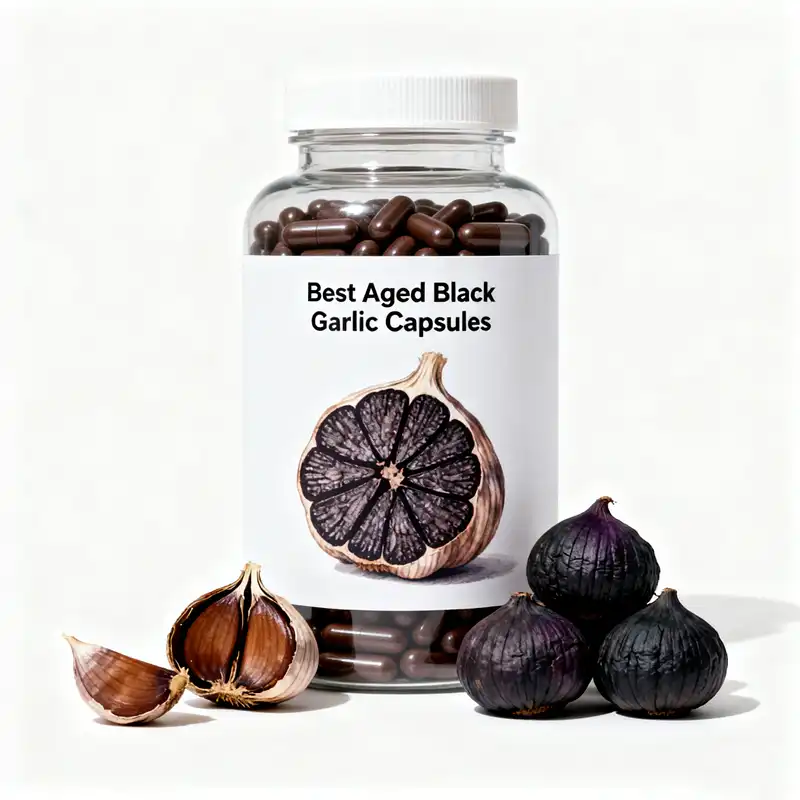 Best Aged Black Garlic Capsules